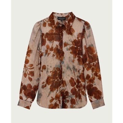 Foto van Elvira blouse Angela - Blue frost blossom