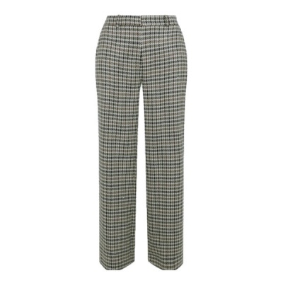 Elvira broek Maud - Check green Foto van Elvira broek Maud - Check green