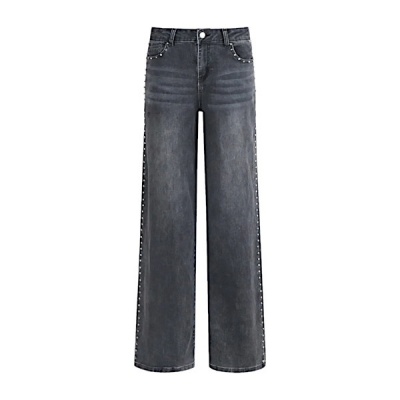 G-Maxx broek Neona - Denim dark grey Foto van G-Maxx broek Neona - Denim dark grey