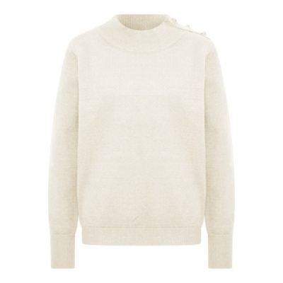 Foto van Bos Women trui 2L773 - Offwhite