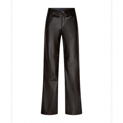 Foto van Red Button broek SRB5077 Colette faux leather - Espresso