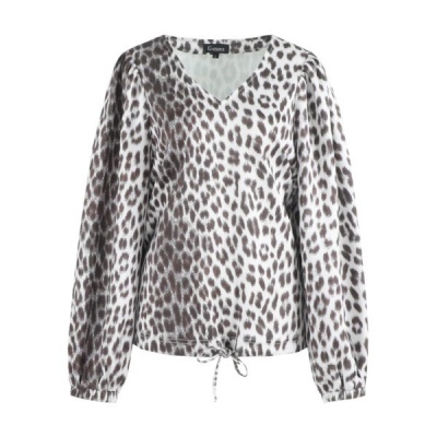 G-Maxx top Billie - Sand olive Foto van G-Maxx top Billie - Sand olive