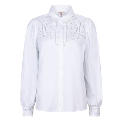 Esqualo blouse SP24-14037 - Offwhite Foto van Esqualo blouse SP24-14037 - Offwhite