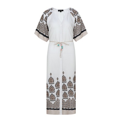 Foto van G-Maxx jurk Jytte - Sand/Sahara