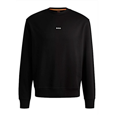 Hugo Boss trui WeSmallcrew - Black Foto van Hugo Boss trui WeSmallcrew - Black