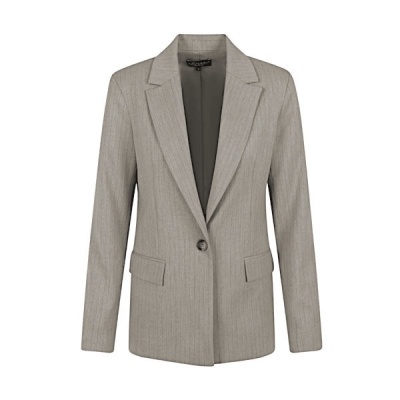 Foto van Elvira blazer Miley - Taupe stripe