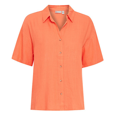Foto van Fransa blouse 20614100 - Hot Coral