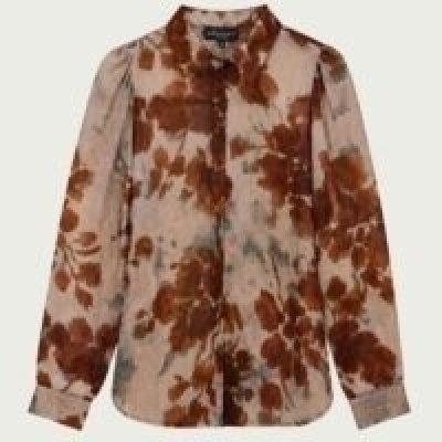 Foto van Elvira blouse Angela - Blue frost blossom