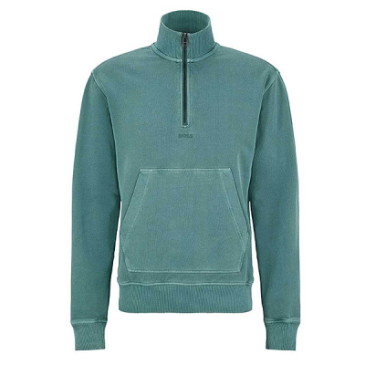 Foto van Hugo Boss trui Zefadehalf - Open Green