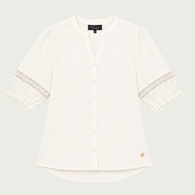 Foto van Elvira blouse Meave - Offwhite