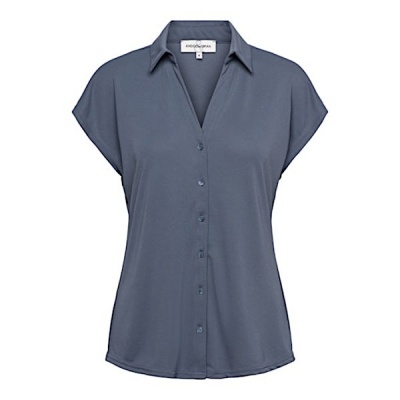 Foto van &Co Woman blouse Valetta - dark Slate