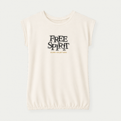 Foto van Elvira top Free spirit - Ecru