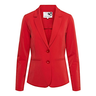 &Co Women blazer Phileine - Stone Red Foto van &Co Women blazer Phileine - Stone Red