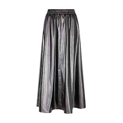 Esqualo rok F25-11502 Grey Metallic PU Foto van Esqualo rok F25-11502 Grey Metallic PU
