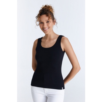 Foto van COJ Denim top Olivia - Black