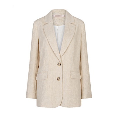 Foto van Esqualo blazer SP26-17000 - Naturel