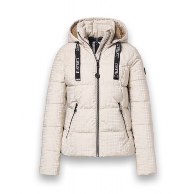 Foto van District jas Macchiato - Sand Check