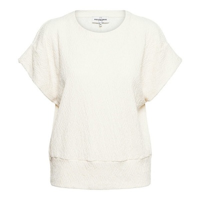 &Co Woman top Tori - Ecru Foto van &Co Woman top Tori - Ecru