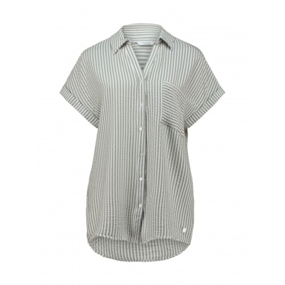 Foto van Bos Women blouse Am44bre - Khaki Stripes