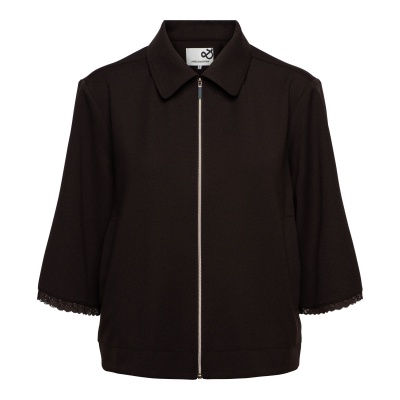 Foto van &Co Women jasje Ginni - Dark chocolate