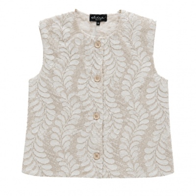 Foto van Elvira gilet Amelia - Creme