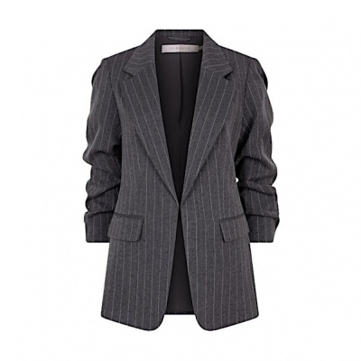 Esqualo blazer F25-10516 - Dark Grey melange Foto van Esqualo blazer F25-10516 - Dark Grey melange