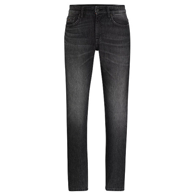 Hugo Boss jeans Delaware - Charcoal Foto van Hugo Boss jeans Delaware - Charcoal