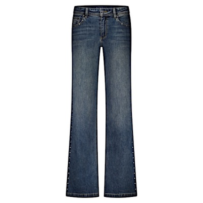 Foto van Red Button broek SRB4613 Colette studs - Vintage Denim