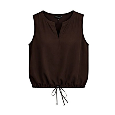 Foto van Elvira top Abby - dark Brown