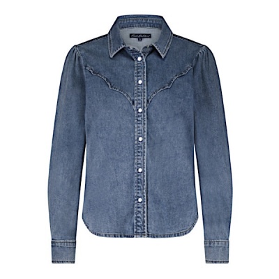 Red Button blouse SRB4604 Victoria - Midstone Foto van Red Button blouse SRB4604 Victoria - Midstone