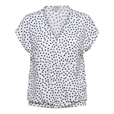 Foto van &Co Women top Lima - Offwhite multi