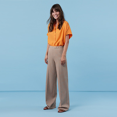 Foto van Corel broek Lilly wide - Summer blossom