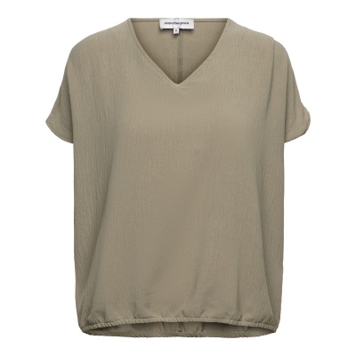 Foto van &Co Women top Macy - Khaki