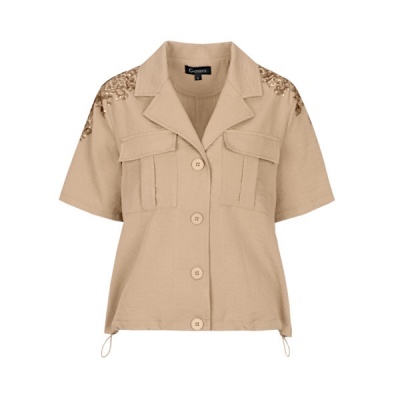 Foto van G-Maxx blouse Maeve-Kint camel