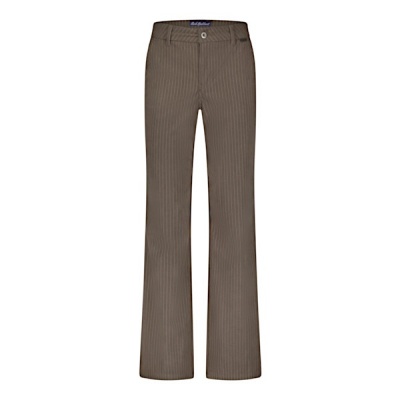 Red Button broek SRB4582 Claudette rib - Mud Foto van Red Button broek SRB4582 Claudette rib - Mud
