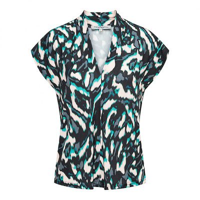&Co Women top Lydia mineral - Green multi Foto van &Co Women top Lydia mineral - Green multi