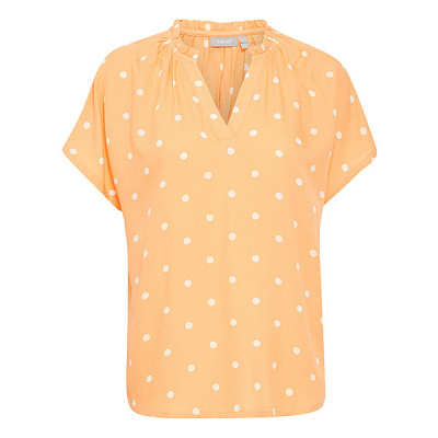 Fransa blouse 20613491 - Apricot Wash Foto van Fransa blouse 20613491 - Apricot Wash