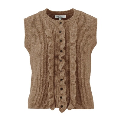 Foto van Enjoy gilet 507607 - Light Taupe