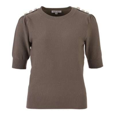 Foto van Enjoy top 892155 - light Taupe