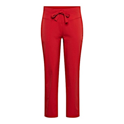 Foto van &Co Women broek Peppe 7/8 travel - Stone Red