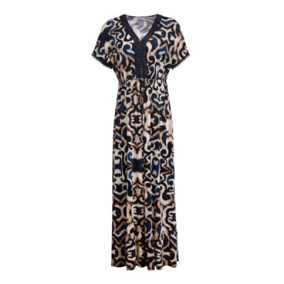 Foto van Batida jurk 2423-Marine harmony print
