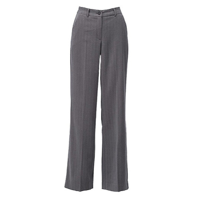 K-Design broek Z601-Grey pin stripe Foto van K-Design broek Z601-Grey pin stripe
