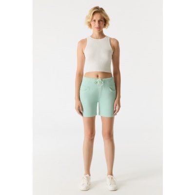 Foto van COJ Denim short Alice - Aqua Sky