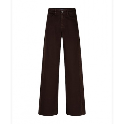Foto van Red Button broek SRB5157 Claudette tencel - Espresso