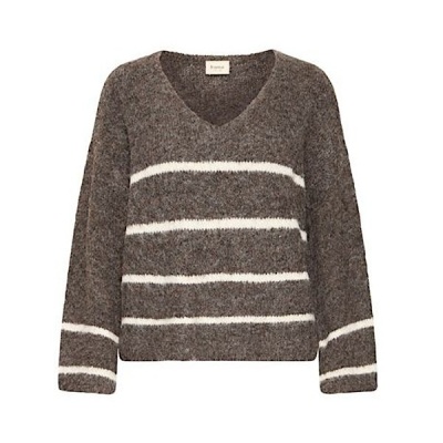 Foto van Fransa trui 20617045 - Chocolate