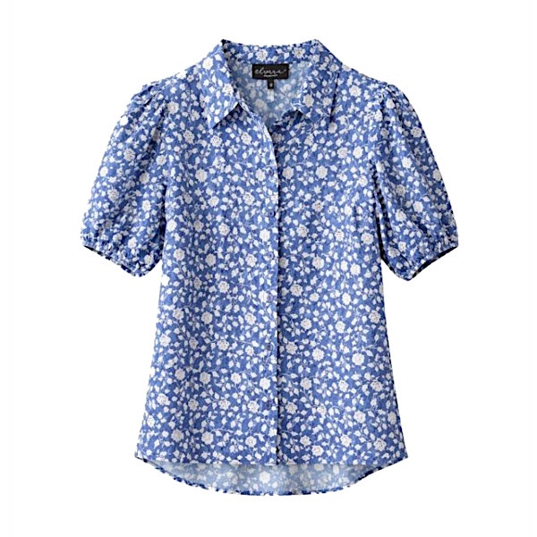 Elvira blouse Sophia - Greek Flowers