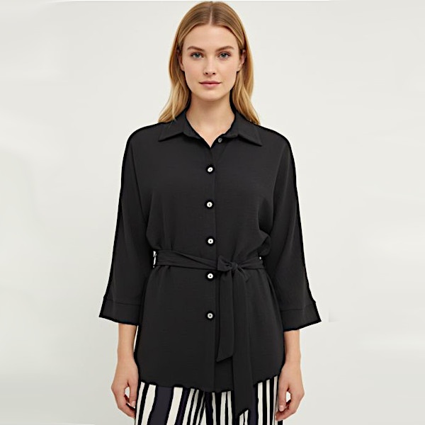 Batida blouse 2482 - Black Batida blouse 2482 - Black