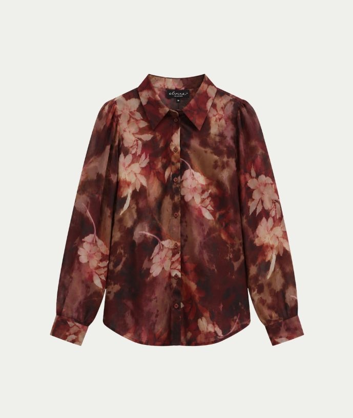 Elvira blouse Angela - Grape garden Elvira blouse Angela - Grape garden