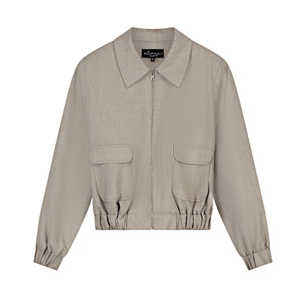 Elvira bomber Zenzi-Creme melange Elvira bomber Zenzi-Creme melange