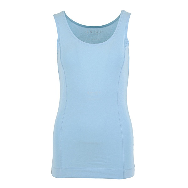 Enjoy singlet 181006 - licht Blauw